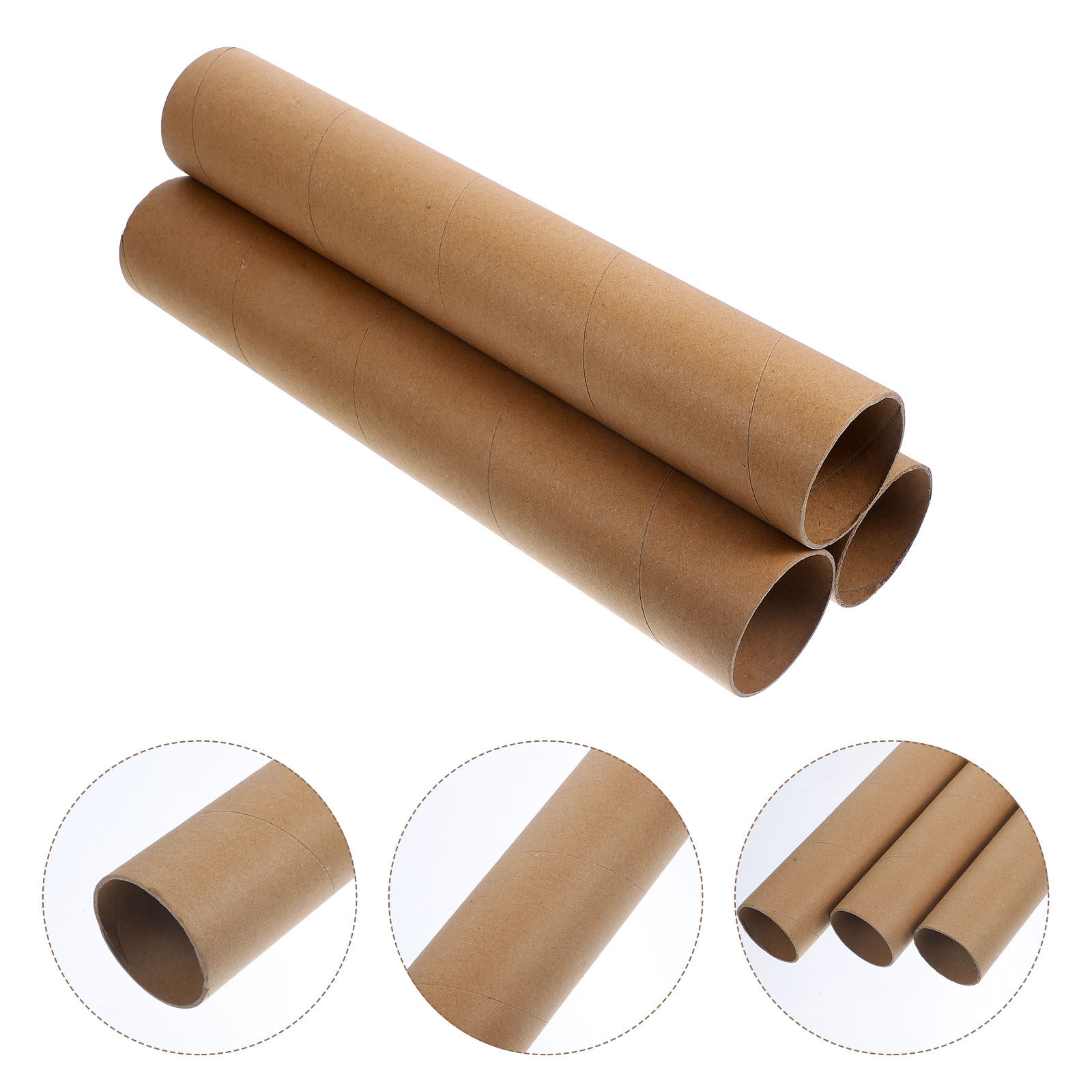 Art Craft Kindergarten - 3Pcs Paper Cylinder Tube For Art