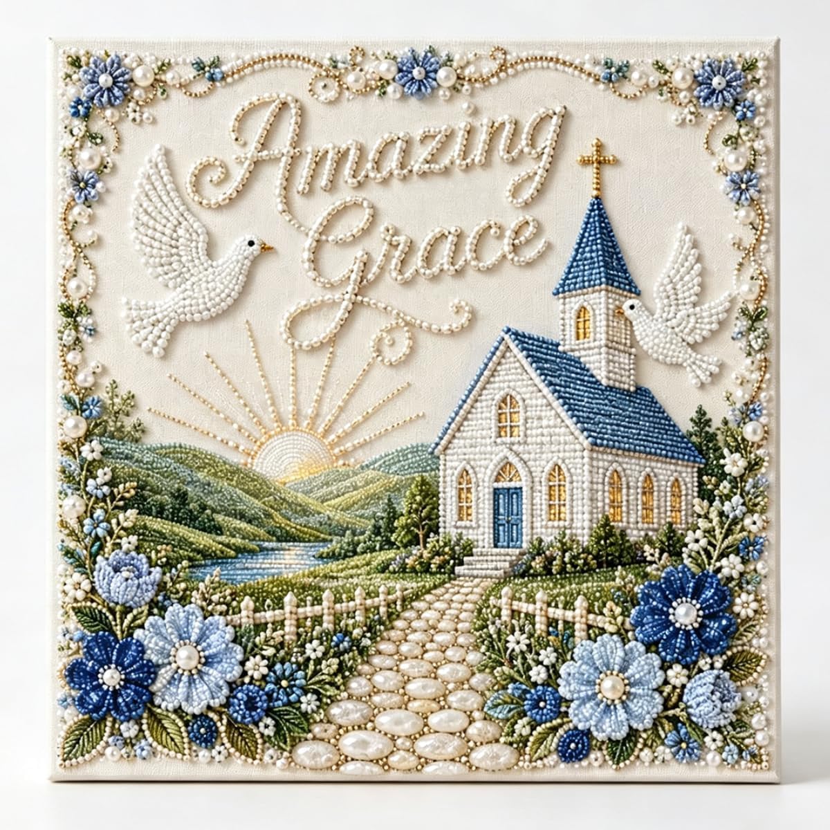 Art Y Craft - Sacred Hymn Pearl Art Kit Collection,