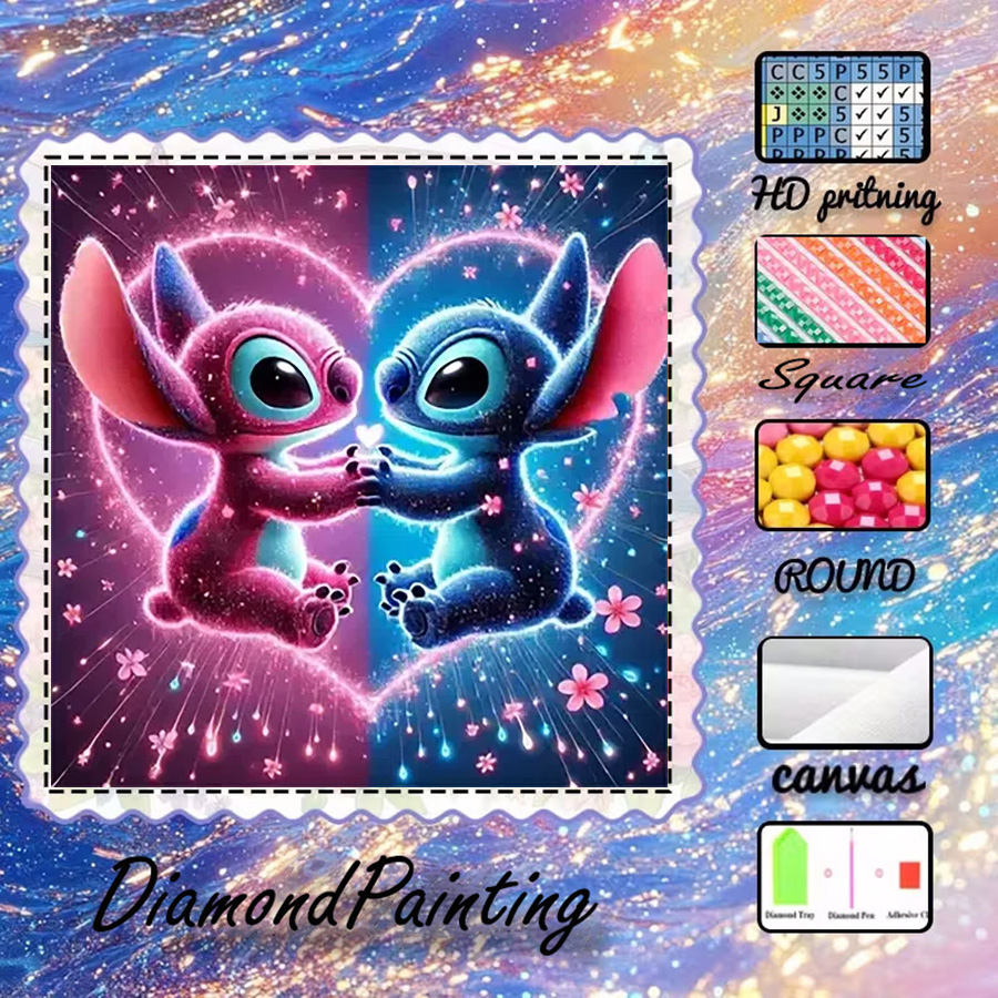 Art Craft Love - 1 piece - Potdemiel-5D-DIY - Flocking