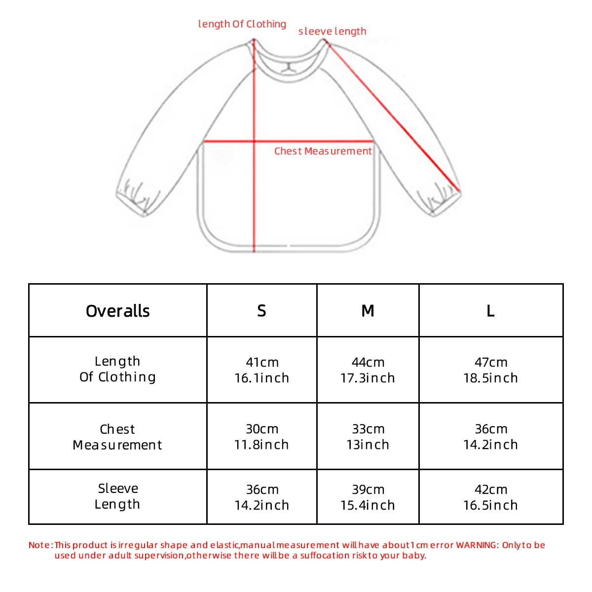 Kids Baby Long Sleeved PU Bibs - Art Craft Kindergarten review and price