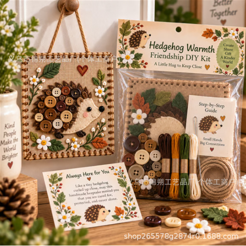 Cute Portable DIY Button Frien - Art Craft Handmade review and price