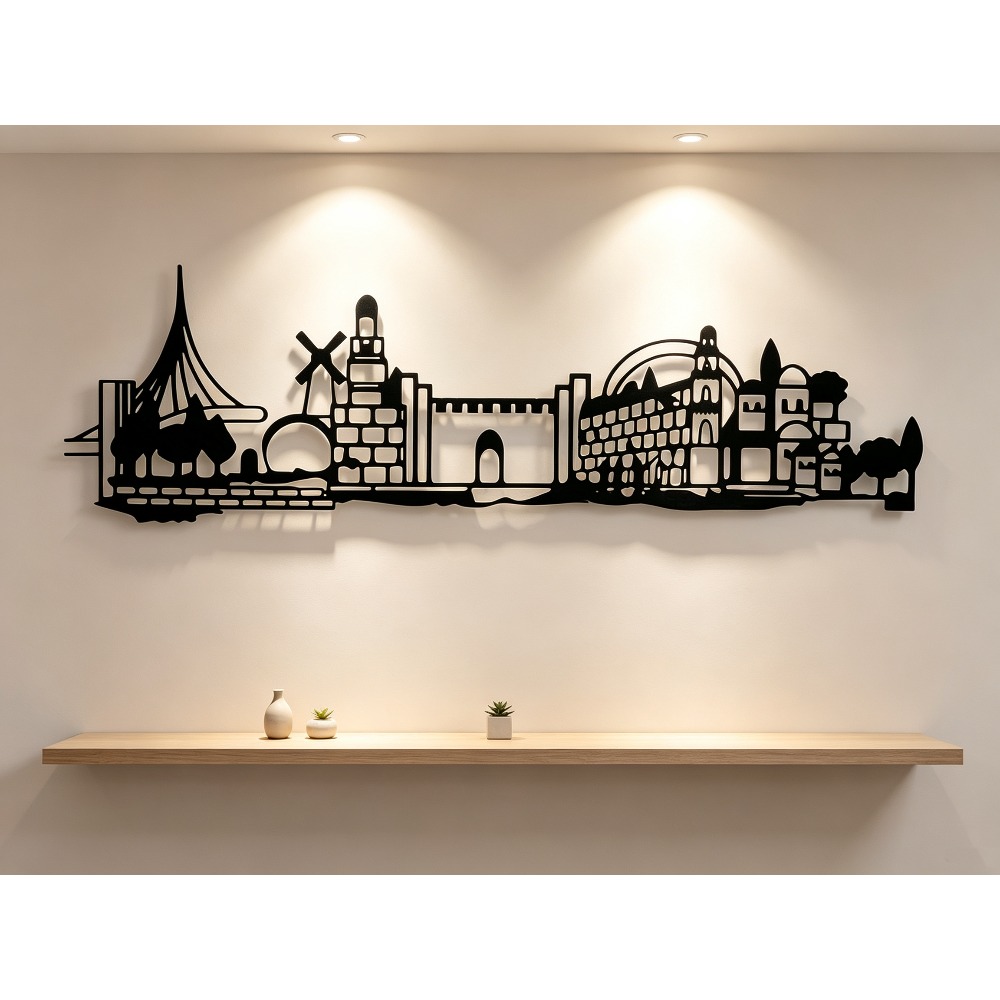 CIFBUY Metal Wall Art Jerusale - Art & Craft World review and price