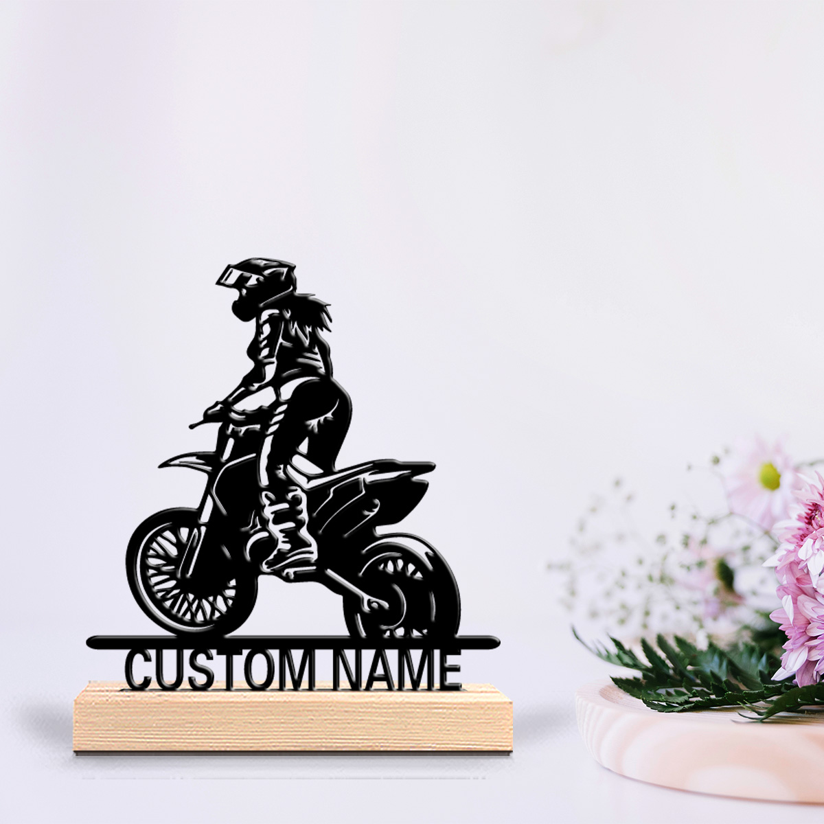 1pc Creative Motorcycle Girl C - Art Y Craft review and price