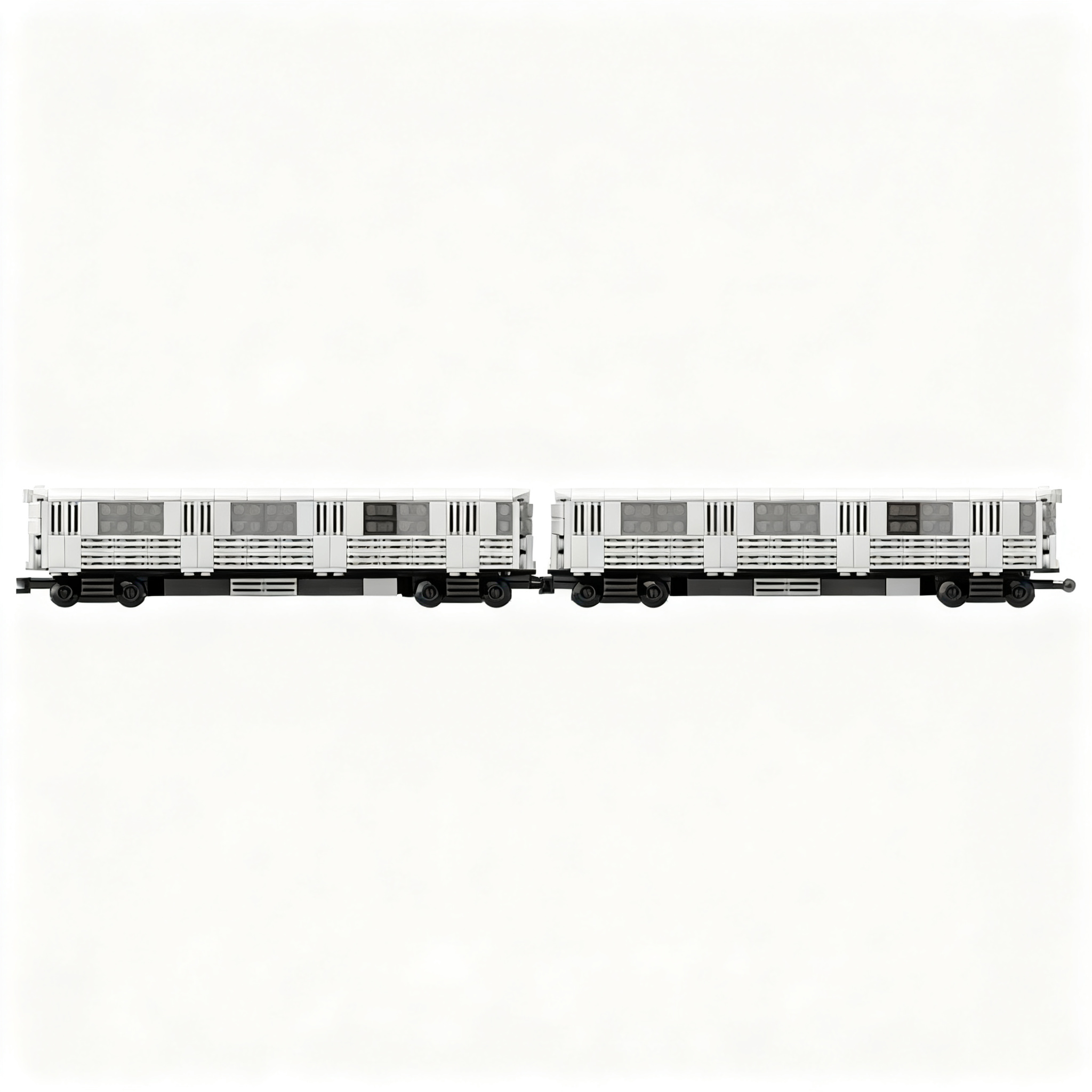 818pcs MOC Train NYC R32 Subwa - Art Craft Nyc review and price