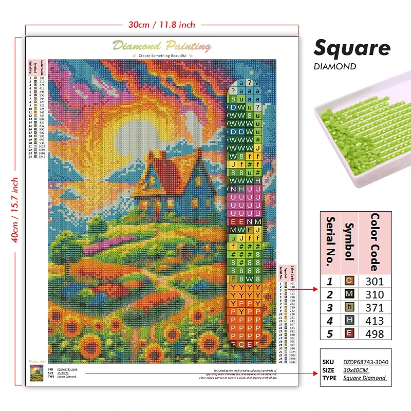 5D DIY Diamond Painting Kit Gr - Art Craft Kite review and price
