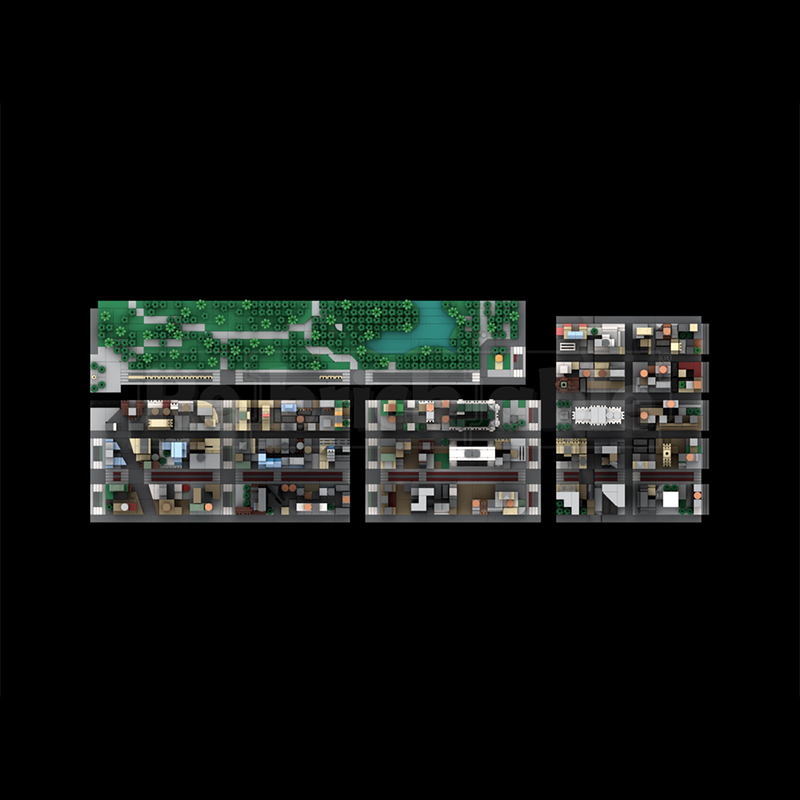 4313pcs MOC Central Park Billi - Art Craft Nyc review and price