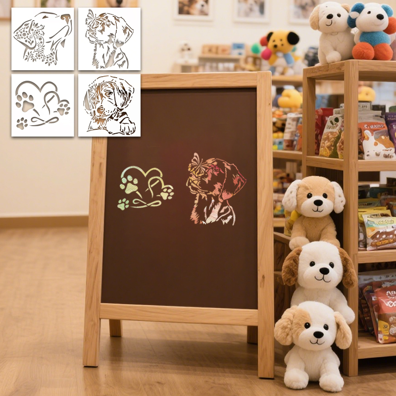 YOMDID 4pcs Dog Themed Paintin - Art Craft Love review and price