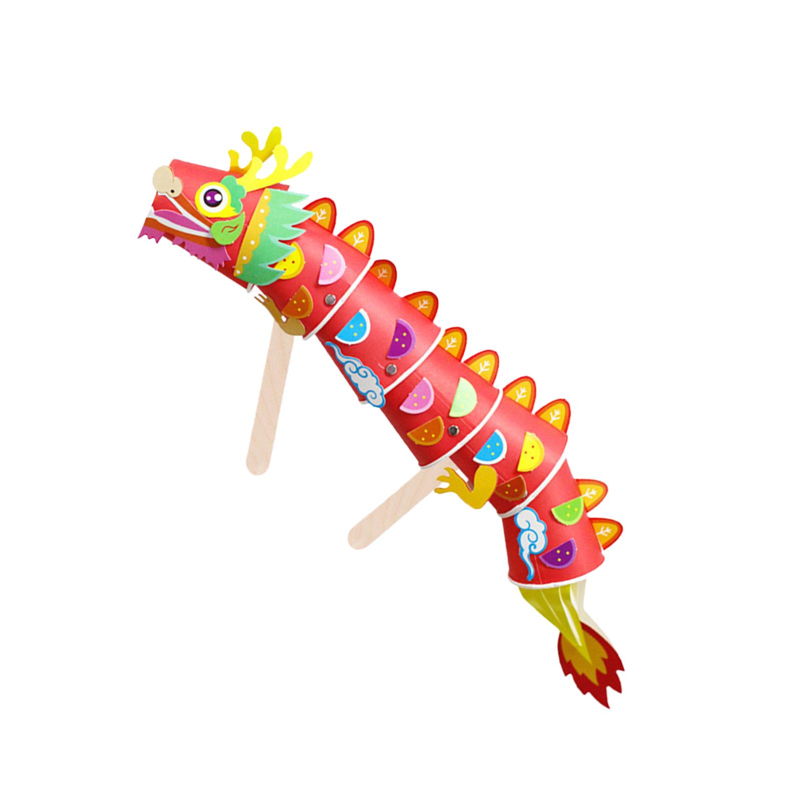 Dragon Cups Craft 3D Paper Mod - Art Craft Kindergarten review and price