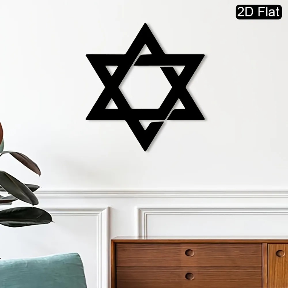 CIFBUY Iron Wall Art Star of D - Art & Craft World review and price
