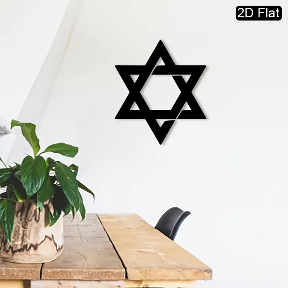 CIFBUY Iron Wall Art Star of D - Art & Craft World review and price