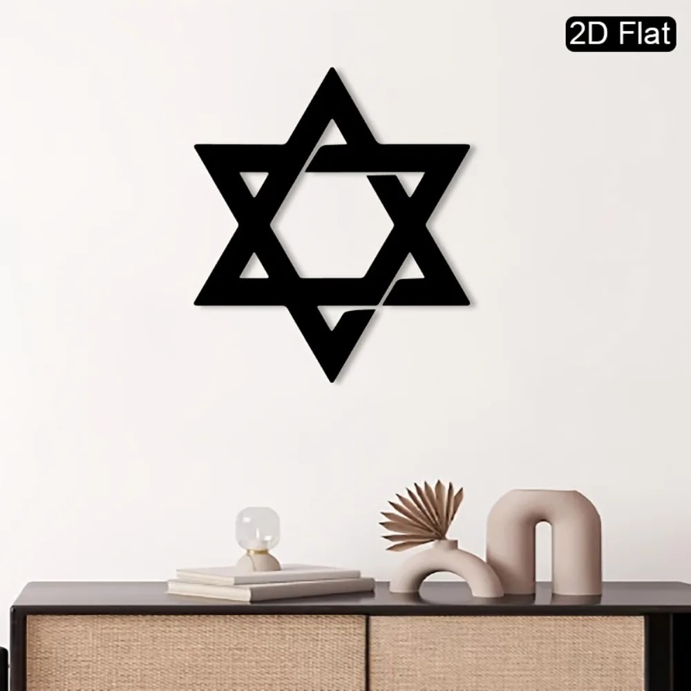 CIFBUY Iron Wall Art Star of D - Art & Craft World review and price