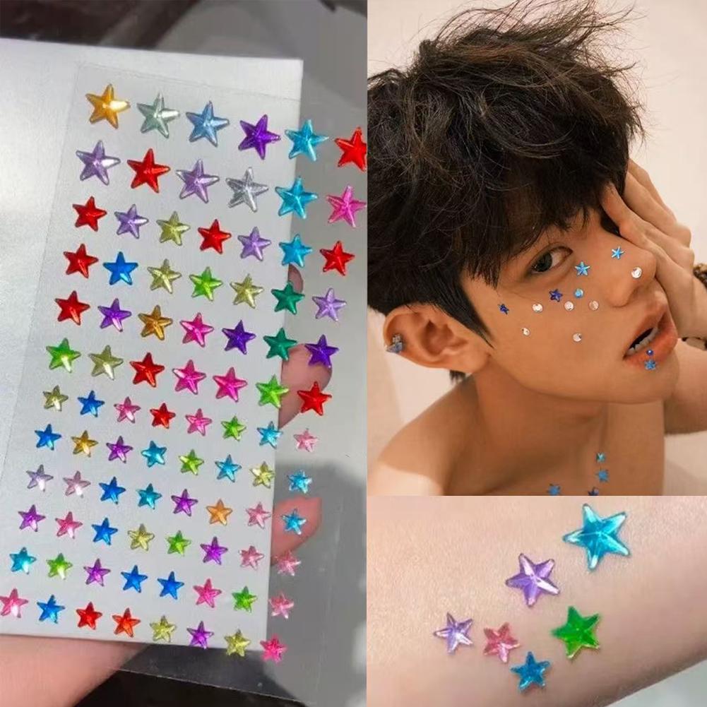 Self-Adhesive Face Rhinestones - Art & Craft World review and price