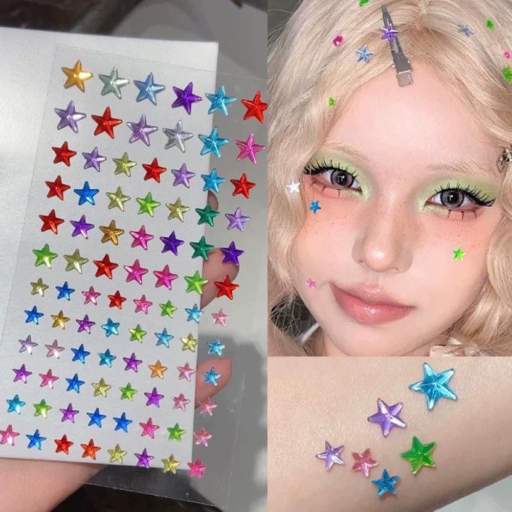 Self-Adhesive Face Rhinestones - Art & Craft World review and price