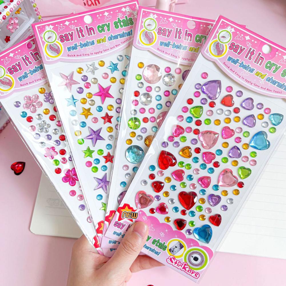 Self-Adhesive Face Rhinestones - Art & Craft World review and price