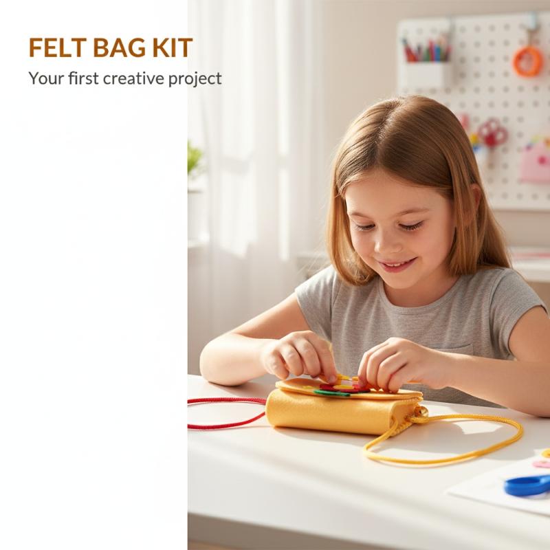 Felt Bag Making Kit for Childr - Art Craft Kindergarten review and price