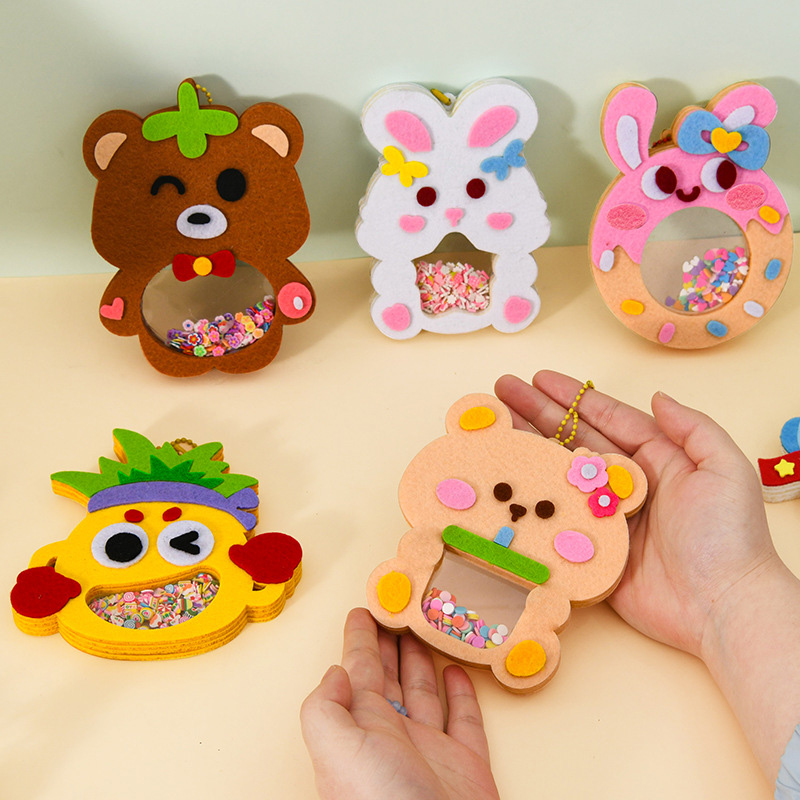 DIY Animal Shake Pendant Art C - Art Craft Kindergarten review and price