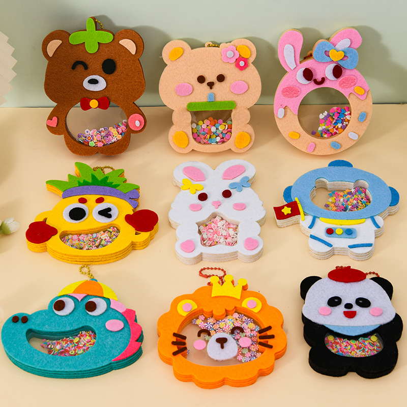 DIY Animal Shake Pendant Art C - Art Craft Kindergarten review and price