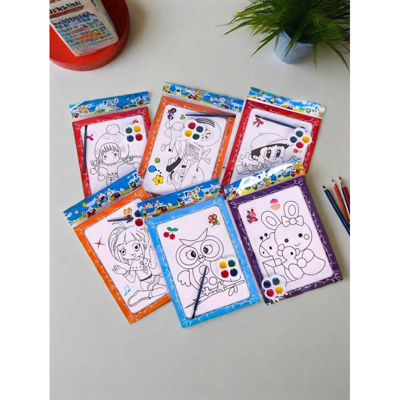 Watercolor Painting Coloring B - Chinese Art Craft review and price
