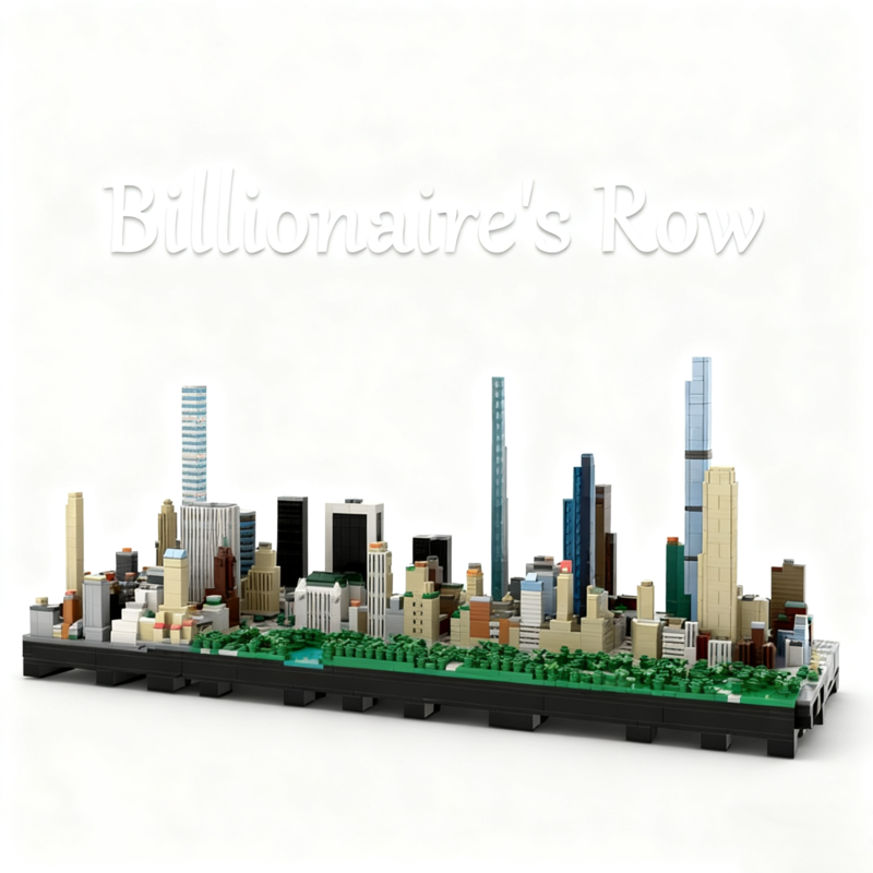 4313pcs MOC Central Park Billi - Art Craft Nyc review and price