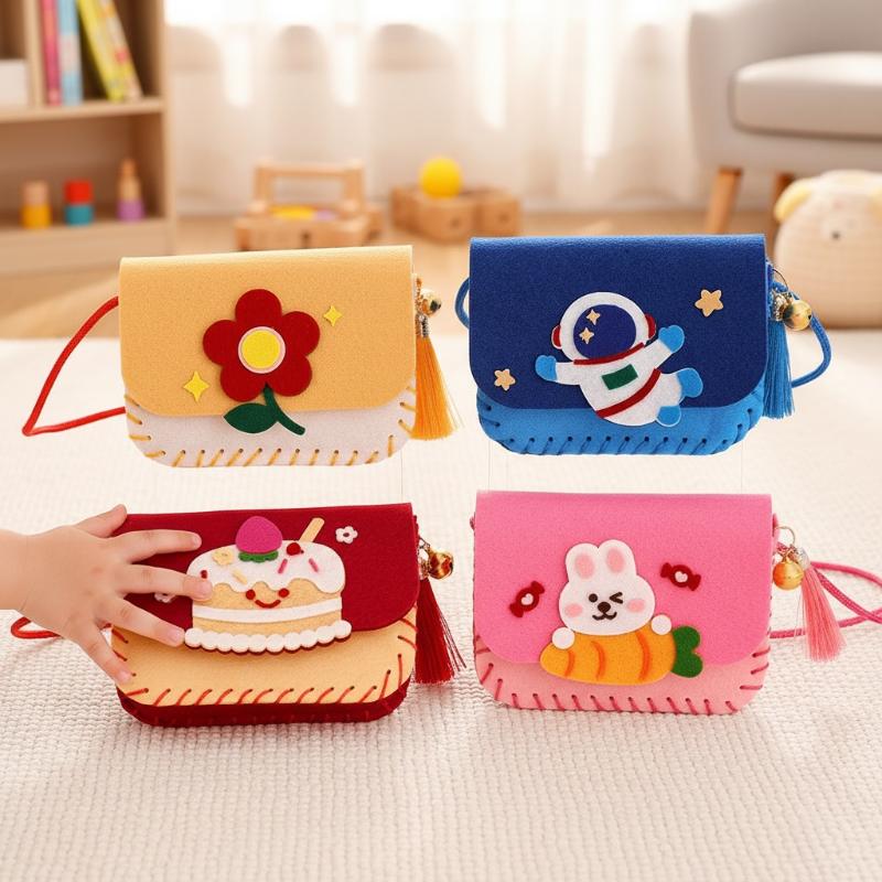 Children Felt Bag Making Kit D - Art Craft Kindergarten review and price