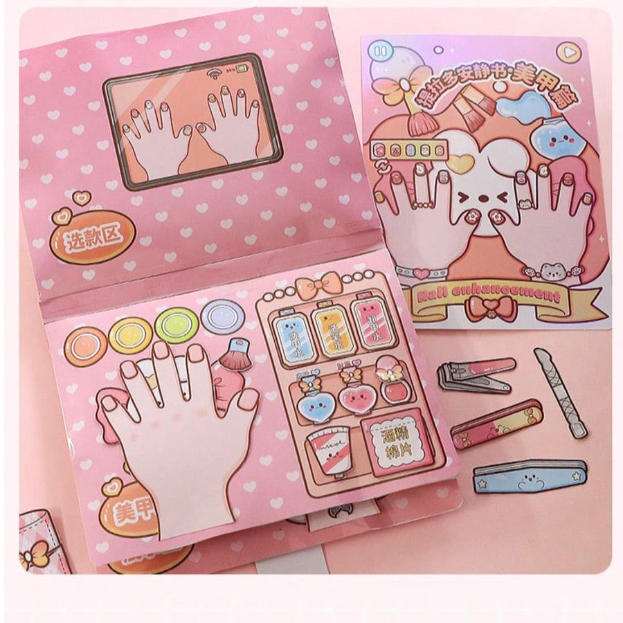 Pink Children DIY Nail Salon Q - Art Craft 5 Year Old review and price