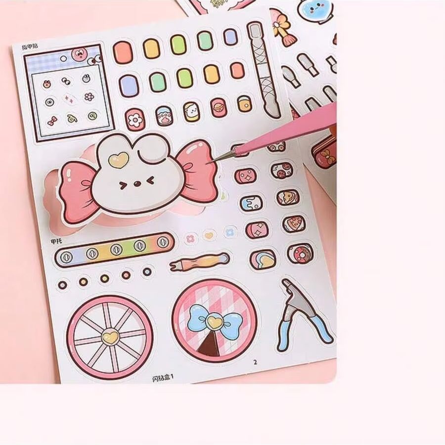 Pink Children DIY Nail Salon Q - Art Craft 5 Year Old review and price
