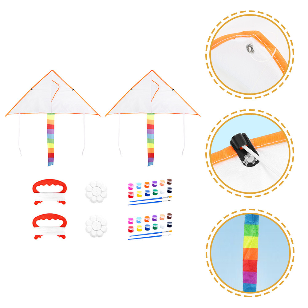 DIY Blank Kite Set for Kids 2  - Art Craft Kite review and price