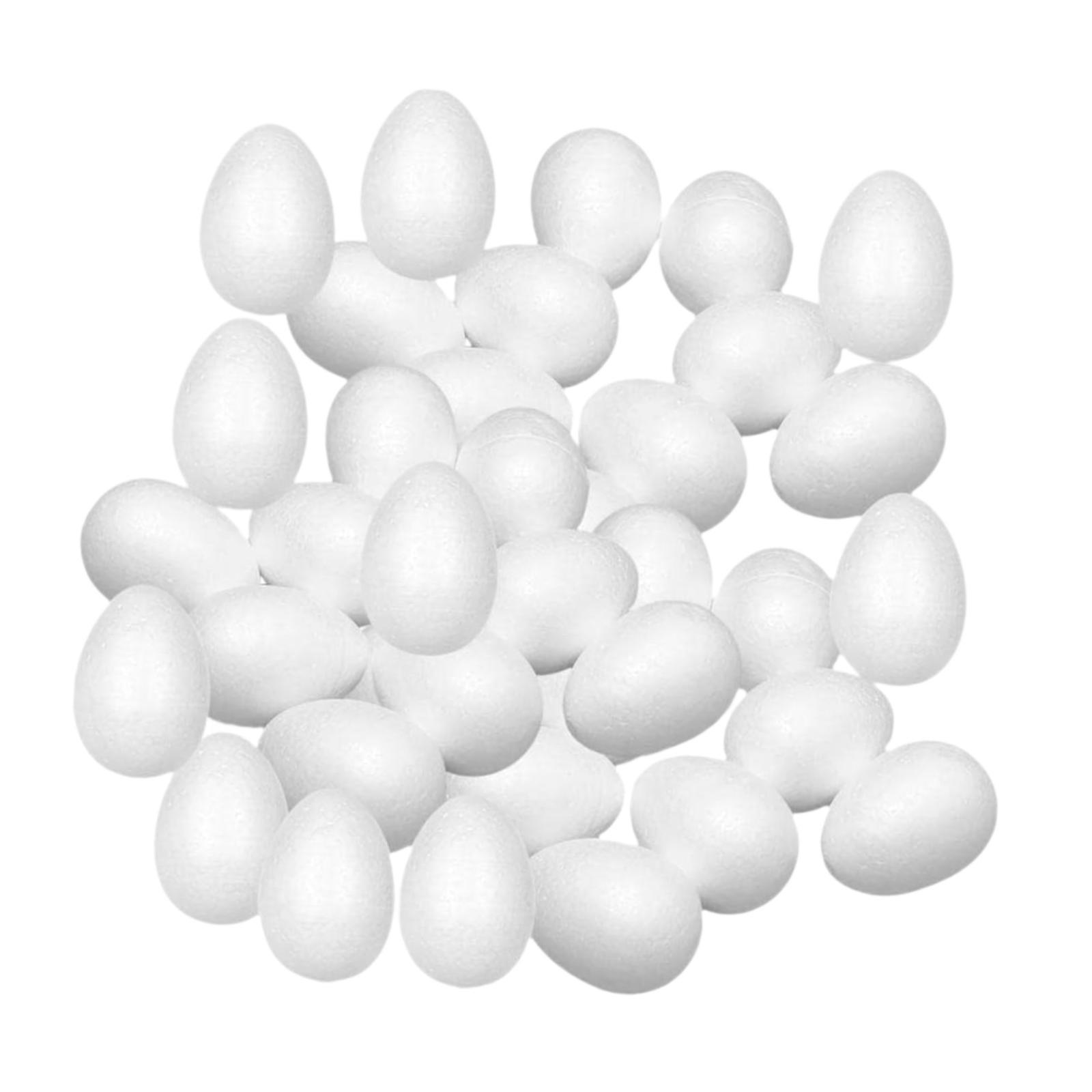 Foam Easter Eggs White Craft D - Art Craft Kindergarten review and price