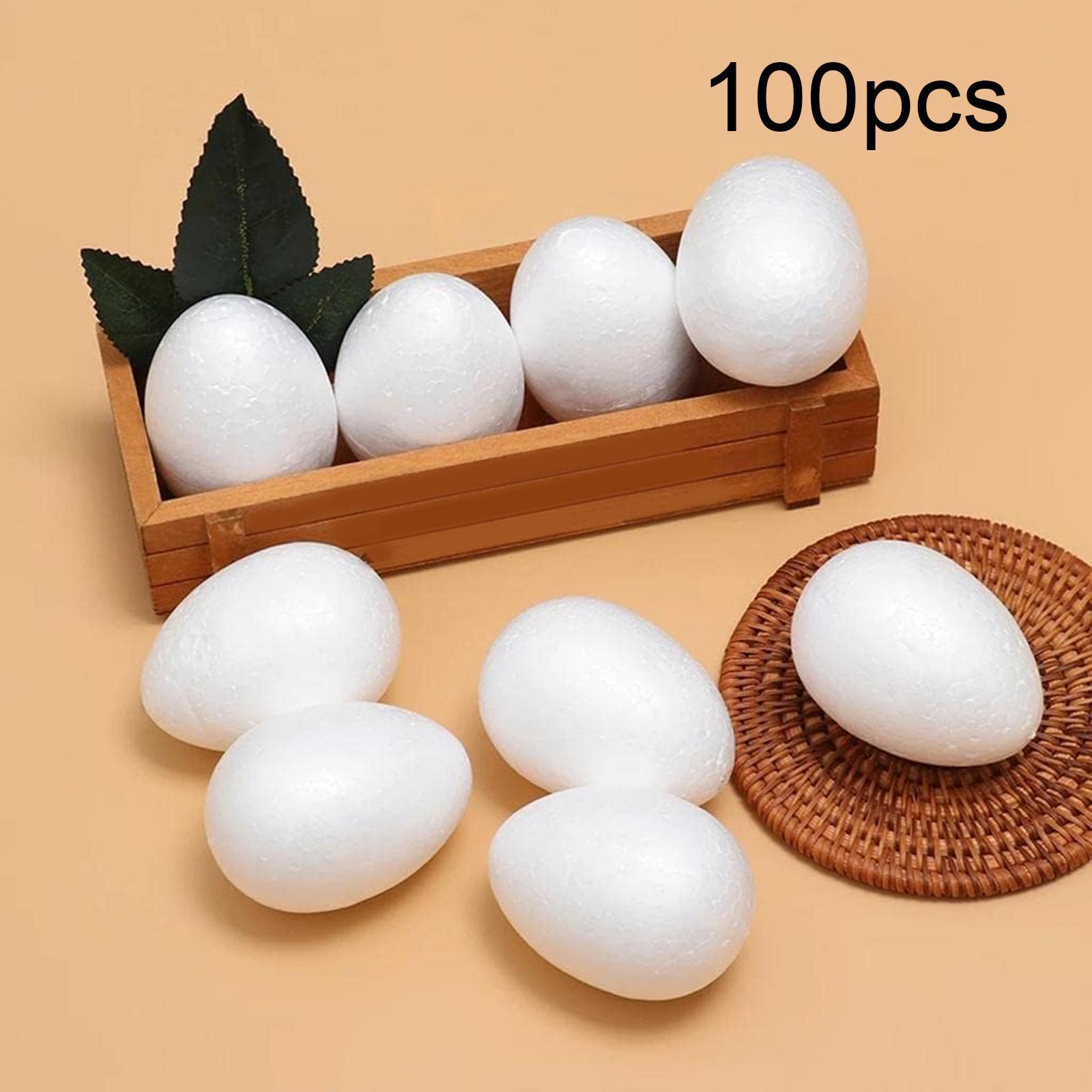 Foam Easter Eggs White Craft D - Art Craft Kindergarten review and price